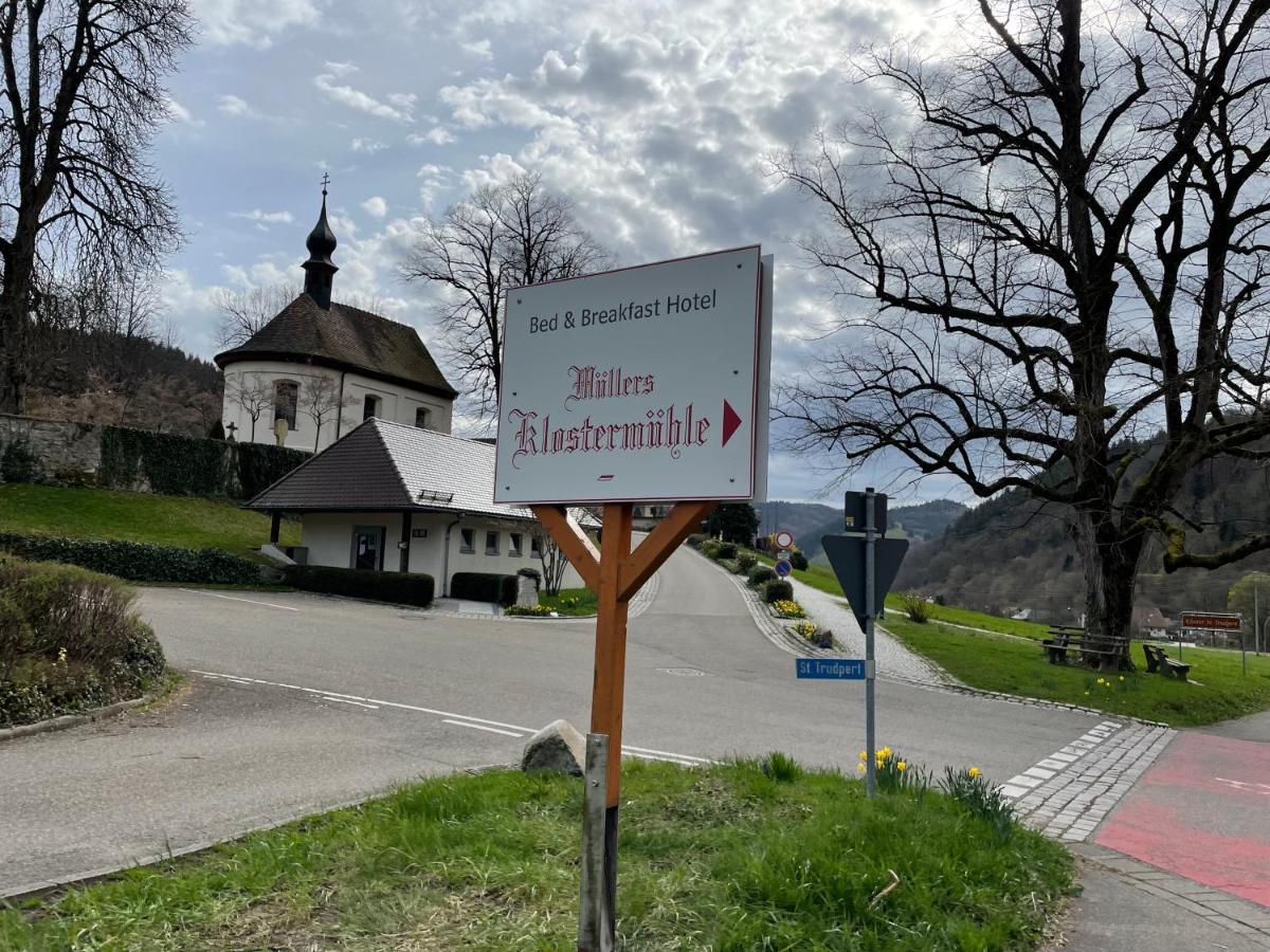 Bed & Breakfast Muellers Klostermuehle Münstertal Exteriör bild